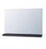 Ronbow E015122-E73 28" Wide Mirror with LED in Stone Grey