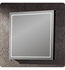Ronbow E085110-E58 20" Waterspace Square Mirror with LED in Drift Gray