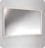 Decotec 174601 Mirror Divin 31 1/2" Framed Rectangular LED Bathroom Mirror in Shiny Chrome