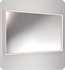 Decotec 174603 47 1/4" Mirror Divin Framed Rectangular Bathroom Mirror in Shiny Chrome