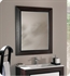 Decotec 125485 Vendome/Bellagio 31 1/2" Framed Rectangular Bathroom Mirror in Matte Finish