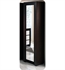 Decotec 125483-L Vendome 19 3/4" Freestanding Tower with Mirror Door - Left Hinges in Matte Finish