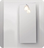 Decotec 112750 Smarty 13 3/4" Frameless Rectangular Bathroom Mirror with Halogen Lighting in Chrome