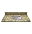 Sagehill OW3722-DB 37" Granite Vanity Counter Top with Sink in Desert Beige