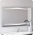 Decotec 181175 Epure 47 1/4" Frameless Rectangular Double LED Bathroom Mirror with Sensitive Touch Switch