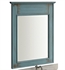 Chans Furniture MR-28885 30" Abbeville Framed Wall Mirror in Blue