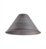 ELK Lighting 1027 Cast Iron Pipe Metal Cone Shade in Weathered Zinc