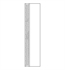 Topex 3017-BD-LH Swarovski Handwork Tall - Left Door Hinge Cabinet in Glossy White