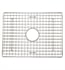 Native Trails GR2014-SS 20 1/2" Single Bowl Stainless Steel Rectangular Bottom Grid for Kitchen Sink in Stainless Steel