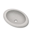 Native Trails NSL2115-A Cuyama 21" Single Bowl NativeStone Drop-In Oval Bathroom Sink in Ash