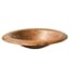 Native Trails CPS386 Maestro Lotus 18" Single Bowl Hand Hammered Drop-In Oval Bathroom Sink in Tempered Copper
