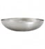 Native Trails CPS583 Maestro Sonata Petit 14 1/2" Single Bowl Hand Hammered Round Vessel Bathroom Sink in Brushed Nickel