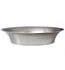 Native Trails CPS571 Maestro Bajo 16 1/4" Single Bowl Hand Hammered Round Vessel Bathroom Sink in Brushed Nickel