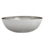 Native Trails CPS569 Maestro 17 1/4" Single Bowl Hand Hammered Oval Vessel Bathroom Sink in Brushed Nickel