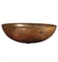 Native Trails CPS369 Maestro 17 1/4" Single Bowl Hand Hammered Oval Vessel Bathroom Sink in Tempered Copper