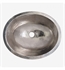 Native Trails CPS868 Classic 19" Single Bowl Hand Hammered Undermount Oval Bathroom Sink in Polished Nickel