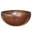 Native Trails CPS366 Maestro Petit 12 1/2" Single Bowl Hand Hammered Round Vessel Bathroom Sink in Tempered Copper