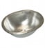Native Trails CPS548 Cameo 17" Single Bowl Hand Hammered Drop-In/Undermount Oval Bathroom Sink in Brushed Nickel