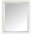 Avanity THOMPSON-M28-FW Thompson 28" Wall Mount Rectangular Framed Beveled Edge Mirror in French White (Qty. 2)