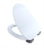 TOTO SS234#01 15 1/8" Elongated Slim Softclose Seat for T40 Toilets in Cotton