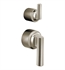 Brizo HL75P98-NK Levoir Wall Mount Pressure Balance Lever Handle Kit with Diverter in Luxe Nickel