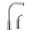 Elkay LK3000CR Everyday 9 3/4" Remote Handle Deck Mount Kitchen Faucet in Chrome