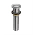 Moen 140780 Spring Loaded Push Button Bathroom Drain Assembly (Without Overflow) in Chrome