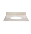 Ryvyr MAUT310CM 31" Marble Vanity Top for Oval Undermount Sink in Galala Beige