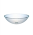 Ryvyr GV101WHI 16 1/2" Single Basin Round Vessel Bathroom Sink in Clear