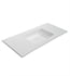 Topex A111 43 1/4" Acrylic Countertop with Integrated Sink