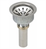 Elkay LK99 3 1/2" Stainless Steel Drain Fitting with Metal Ball Bearing Locking Stem and Rubber Stopper (Qty.2)