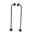 Barclay 5576-ORG 24" Double Offset Bath Supplies in Oil Rubbed Bronze