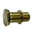 Barclay UD701-PB Umbrella Drain with Push Button in Polished Brass