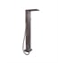 Barclay 7918-SB Coomera 36 1/2" One Handle Freestanding Thermostatic Tub Filler with Hand Shower in Brushed Stainless