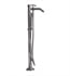Barclay 7934-CP Madon 37 1/4" One Handle Freestanding Tub Filler with Hand Shower in Polished Chrome
