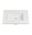 Fairmont Designs TS4-S3122MW1 30 1/2" Single Hole Rectangular Vanity Top with Integrated Sink in Matte White