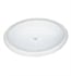 Fairmont Designs S-100WH Oval White Ceramic Undermount Sink