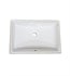 Fairmont Designs S-200WH Rectangular White Ceramic Undermount Sink