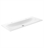Keuco 32980311252 47 5/8" Ceramic Rectangular Drop-In Bathroom Sink in White