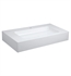 Keuco 30380310050 Cast Mineral Bathroom Sink with Freeflow Waste in White Alpine