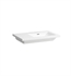 Laufen H8174390001091 Living Square 29 1/2" Wall Mount Rectangular Bathroom Sink with Right Basin in White, without Tap Hole