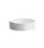Laufen H8123310001121 Kartell 16 1/2" Vessel Round Bathroom Sink without Overflow in White, without Tap Hole