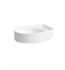 Laufen H8122810001091 Val 19 5/8" Vessel Round Bathroom Sink with Overflow in White, without Tap Hole