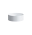Laufen H8114350001121 Living Square 15" Vessel Round Bathroom Sink in White, without Tap Hole
