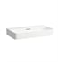 Laufen H8102870001091 Val 37 3/8" Wall Mount Rectangular Bathroom Sink in White, without Tap Hole