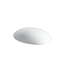 Laufen H8929710000001 IlbagnoAlessi One 13 3/4" Elongated Soft Closed Toilet Seat in White
