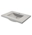 Native Trails NSVNT30-A1 Palomar Vanity Top with Single Faucet Hole and Integral Sink in Ash