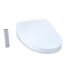 TOTO SW3056AT40#01 15 1/8" S550e Elongated Washlet with ewater+ in Cotton White
