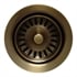 Whitehaus WH202-AB x2 Waste Dsposer Trim for Deep Fireclay Sink Applications in Antique Brass (Qty.2)