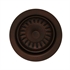 Whitehaus WH202-MB x2 Waste Dsposer Trim for Deep Fireclay Sink Applications in Mahogany Bronze (Qty.2)